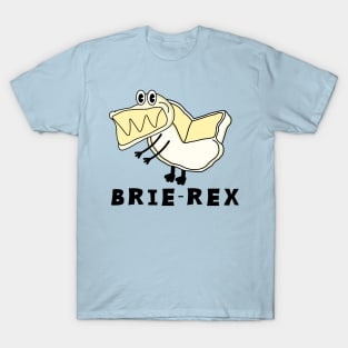 cute cheese dinosaur brie rex T-Shirt